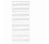 vidaXL Venetian Blinds Height-Adjustable, White 175 x 80 cm, Aluminium, Matte Finish