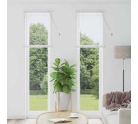 vidaXL Venetian Blinds Height Adjustable White 220 x 65 cm Aluminium