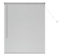 vidaXL Venetian Blinds Height Adjustable Silver 130 x 100 cm Aluminium