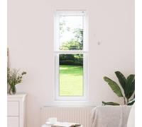 vidaXL Venetian Blinds Height Adjustable White 130 x 50 cm Aluminium, Modern Rectangular Aluminum Blinds, Adjustable Indoor Window Treatments, Light Control Privacy for Home Decor, Office