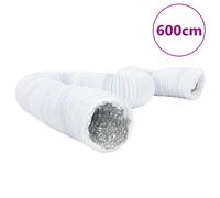 vidaXL Ventilation Duct Aluminium and PVC 6 m Ø10 cm