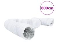 vidaXL Ventilation Duct Aluminium and PVC 6 m Ø20 cm