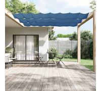 vidaXL Vertical Awning Blue 140x1200 cm Oxford Fabric
