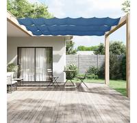 vidaXL Vertical Awning Blue 180x800 cm Oxford Fabric