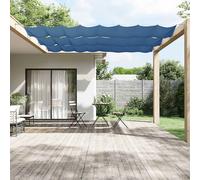 vidaXL Vertical Awning Blue 60x1000 cm Oxford Fabric