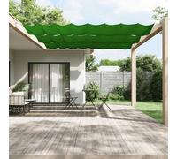 vidaXL Vertical Awning Light Green 140x420 cm Oxford Fabric