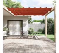 vidaXL Vertical Awning Terracotta 100x1000 cm Oxford Fabric
