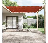 (terracotta, 140 x 600 cm) vidaXL Vertical Awning Oxford Fabric Awning Privacy Screen Multi Colours/Sizes