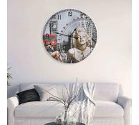vidaXL Vintage Wall Clock 60 cm