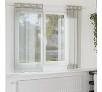 Voile Curtains Drape Window Curtain Window Drape Window Covering vidaXL