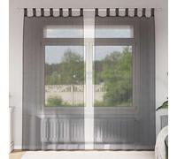 Voile Curtains Drape Window Curtain Window Drape Window Covering vidaXL