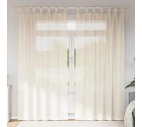 Voile Curtains Drape Window Curtain Window Drape Window Covering vidaXL