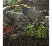 vidaXL Volcanic Rocks 10 kg Black 10-30 cm