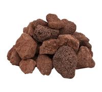 vidaXL Volcanic Rocks 10 kg Red 5-8 cm