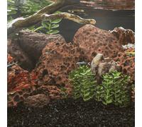 vidaXL Volcanic Rocks 25 kg Red 10-30 cm