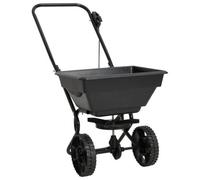 vidaXL Walk Behind Salt Spreader 92x46x70cm 15L Lawn Fertiliser Gritter Wagon