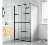 Vidaxl Walk-In Shower Screen Clear Tempered Glass 100X195 Cm
