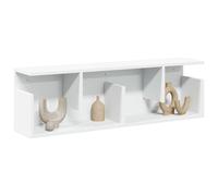 vidaXL Wall Cabinet 100x20x30 cm White Engineered Wood
