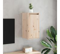 Wall Cabinet Hanging Storage Cabinet Wall Cupboard Solid Wood Pine vidaXL