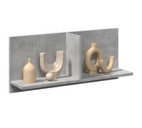 vidaXL Wall Cabinet Bathroom Hanging Cabinet Concrete Grey Engineered Wood