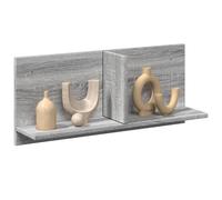 vidaXL Wall Cabinet Bathroom Wall Hanging Cabinet Grey Sonoma Engineered Wood
