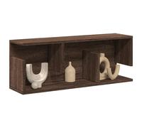 vidaXL Wall Cabinet 80x20x30 cm Brown Oak Engineered Wood