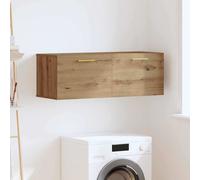 vidaXL Wall Cabinet Artisan oak 100 x 36.5 x 35 cm Engineered wood
