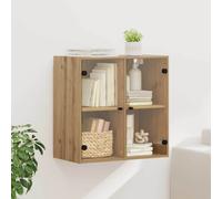 vidaXL Wall Cabinet Artisan Oak 68 x 37 x 68.5 cm Engineered Wood
