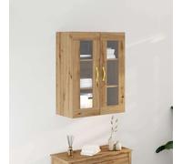 vidaXL Wall Cabinet Artisan Oak 69.5 x 34 x 90 cm Engineered Wood
