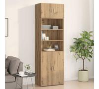 vidaXL Wall Cabinet Artisan oak 70 x 42.5 x 40 cm Engineered wood