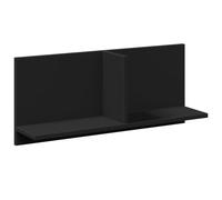 vidaXL Wall Cabinet Bathroom Cupboard Hanging Cabinet Black Engineered Wood