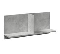 vidaXL Wall Cabinet Bathroom Hanging Cabinet Concrete Grey Engineered Wood