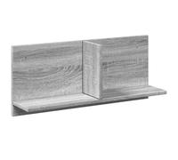 vidaXL Wall Cabinet Bathroom Wall Hanging Cabinet Grey Sonoma Engineered Wood