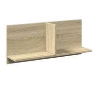 vidaXL Wall Cabinet Bathroom Wall Hanging Cabinet Sonoma Oak Engineered Wood