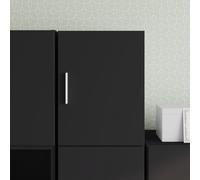 vidaXL Wall Cabinet Black 30x42.5x40 cm Engineered Wood