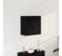 vidaXL Wall Cabinet Black oak 60 x 31 x 60 cm Engineered Wood