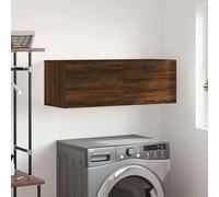 vidaXL Wall Cabinet Brown Oak 100x36.5x35 cm Engineered Wood 02 UK HOT