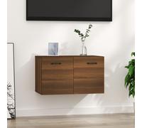 vidaXL Wall Cabinet Brown Oak 60x36.5x35 cm Engineered Wood