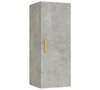 Vidaxl Wall Cabinet Concrete Grey 34.5X34X90 Cm Engineered Wood