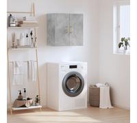 vidaXL Wall Cabinet Concrete Grey 60x31x60 cm Engineered Wood
