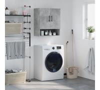 vidaXL Wall Cabinet Concrete Grey 60x31x70 cm Engineered Wood NEW