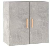 vidaXL Wall Cabinet Floating TV Unit Sideboard Entertainment Centre Wall Mounted Hanging Cabinet TV Console Media Unit Concrete Grey Engineered Wood