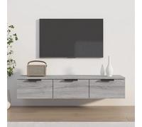 Vidaxl Wall Cabinet Grey Sonoma 102X30X20 Cm Engineered Wood Wall Cabinets