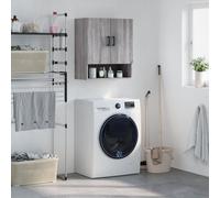vidaXL Wall Cabinet Grey Sonoma 60x31x70 cm Engineered Wood