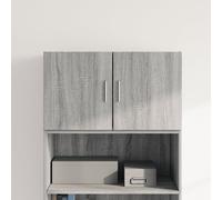vidaXL Wall Cabinet Grey Sonoma 70x42.5x40 cm Engineered Wood