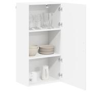 vidaXL Wall Cabinet LUCCA White 50 x 31 x 100 cm Engineered Wood