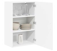 vidaXL Dishwasher Panel Lucca White 50 x 31 x 80 cm Engineered Wood