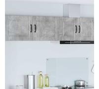 vidaXL Wall Cabinet PORTO 2 pcs Concrete Grey 50 x 31 x 40 cm