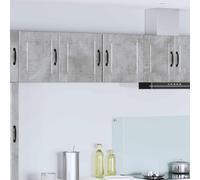 vidaXL Wall Cabinet PORTO Concrete Grey 40 x 31 x 40 cm