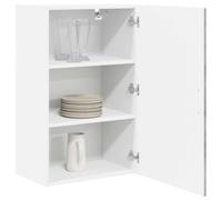 vidaXL Wall Cabinet PORTO Concrete Grey 50 x 31 x 80 cm